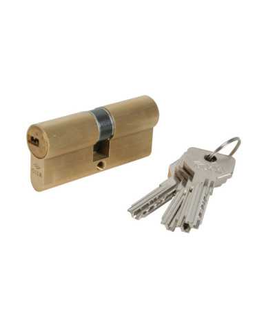 Cilindro de Seguridad 30x40 Leva 13,2mm Latón CISA