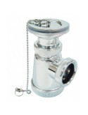Sifón Botella Corto Extensible 1"1/2-40mm Cromo CREARPLAST