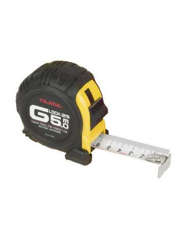 Flexómetro G-Lock 25 5 m TAJIMA