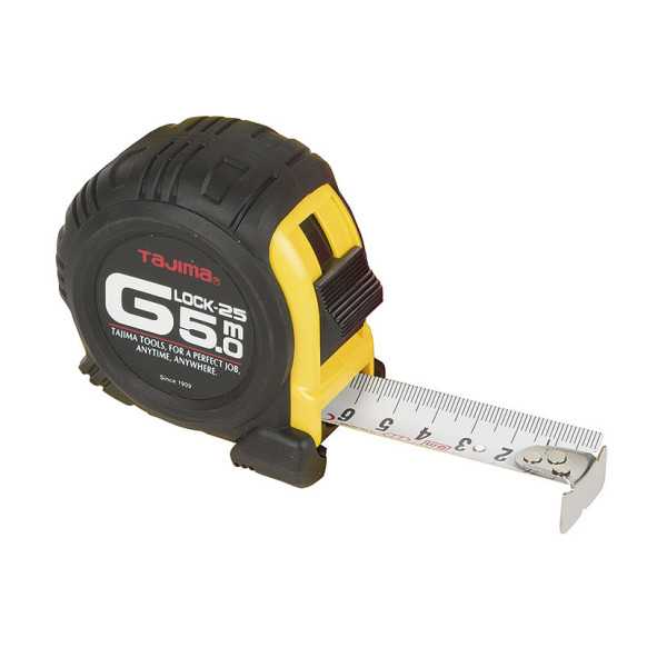 Flexómetro G-Lock 25 5 m TAJIMA