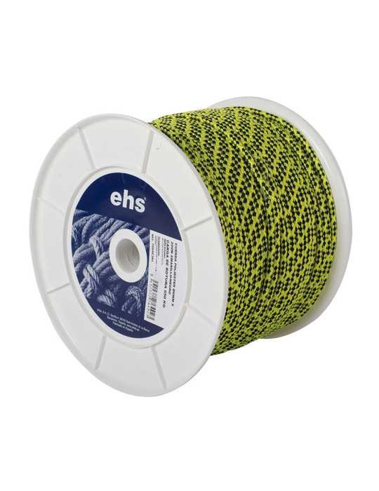 Cuerda Poliéster Ø10mm x 100 m Amarillo/Negro EHS