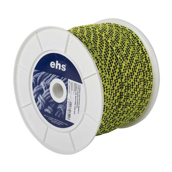 Cuerda Poliéster Ø12mm x 100 m Amarillo/Negro EHS