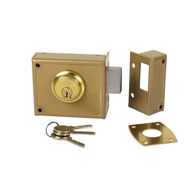 Cerradura de Sobreponer N 11 120mm Derecha JIS