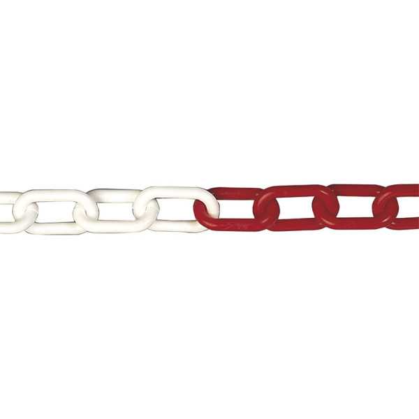 Cadena Polietileno Rojo/Blanco 8x49 25 m EHS