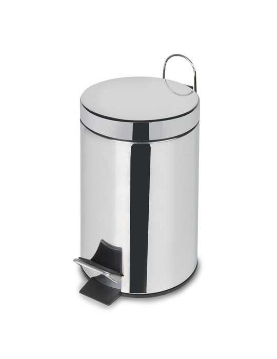 Cubo de Pedal de Acero Inoxidable 20 Litros HABITEX