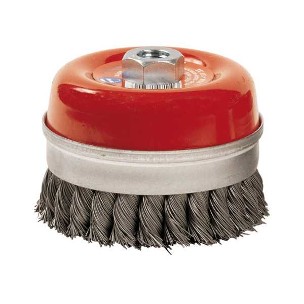 Cepillo Taza de Alambre Trenzado 85mm RATIO
