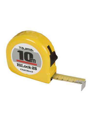Flexómetro Hi-Lock 25 10 m TAJIMA