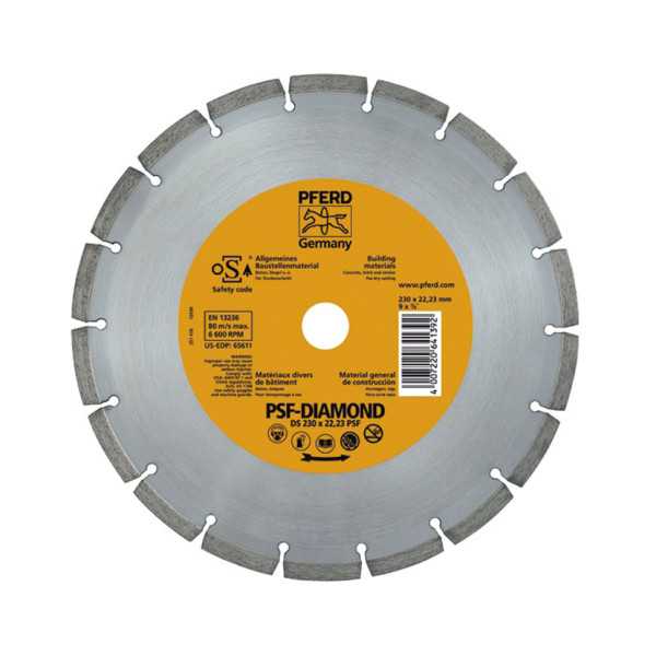 Disco de Diamante Segmentado DS 230-22,2 PSF PFERD