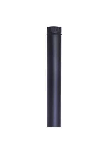 Tubo Pintado Negro T600 1 m Ø150mm