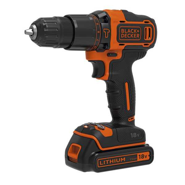 Atornillador Percutor BDCHD18KB-QW 18 V BLACK&DECKER