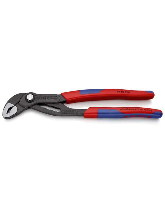 Alicate Pico Loro Cobra 250 Mango Bimaterial KNIPEX