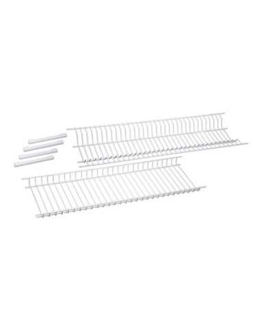 Escurreplatos de Armario Plástico Blanco Juego 65 cm