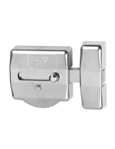 Cerrojo CSI con Llave Exterior Cromado SAG