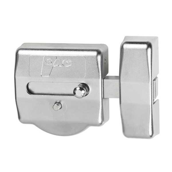 Cerrojo CSI con Llave Exterior Cromado SAG