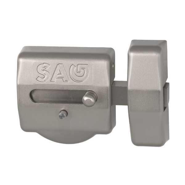 Cerrojo CSI con Llave Exterior Níquel Satinado SAG