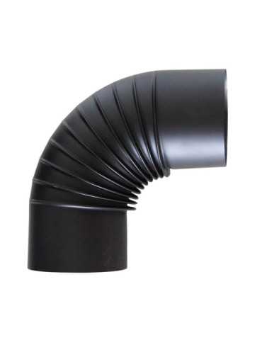 Codo 90 Pintado Negro T600 Ø150mm