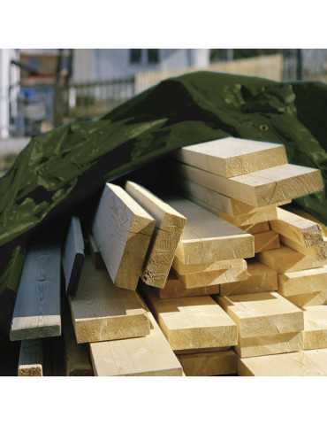 Toldo Protector 120 g Verde 4,8x7,9 m LISTA