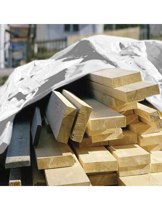 Toldo Protector 120 g Blanco 7,75x9,9 m LISTA