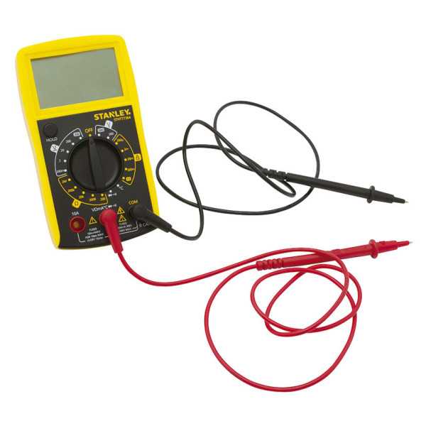 Multímetro pantalla LCD STHTO-77364 STANLEY FATMAX