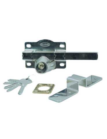Cerrojo 1203 Llave 105mm Niquelado ILARGI