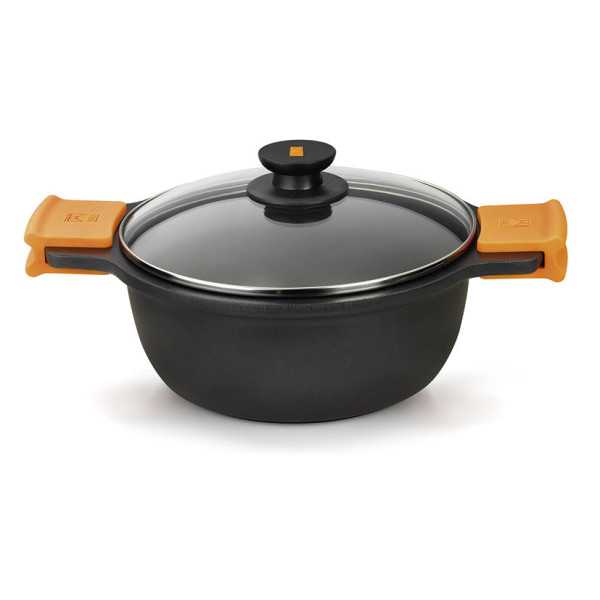 Cacerola Alta Inducción 28 cm con Tapa Efficient BRA