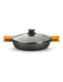 Cacerola Baja Inducción 32 cm con Tapa Efficient BRA