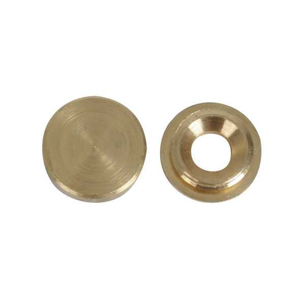Embellecedor Latón Pulido Liso 14mm EHL