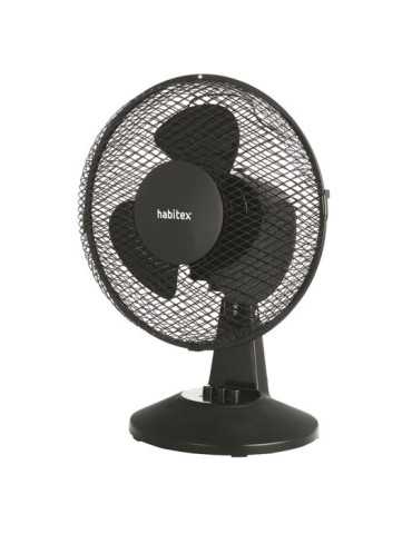 Ventilador Sobremesa S23 Negro HABITEX