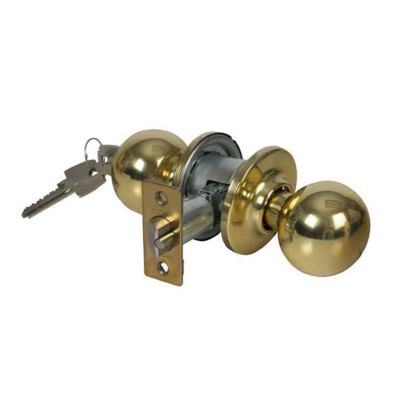 Cerradura de Pomos Modelo 3902 60/70 Latón Pulido TESA