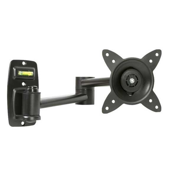 Soporte LCD/TFT 2 Brazos Máx. 15 kg Negro HABITEX