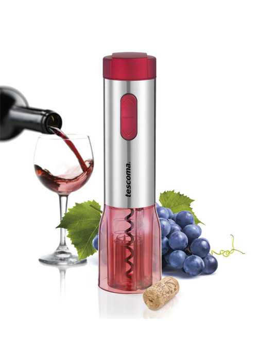 Sacacorchos Eléctrico Uno Vino TESCOMA