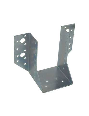 Soporte de Viga Abierto Zincado 100x140mm 15 Unidades