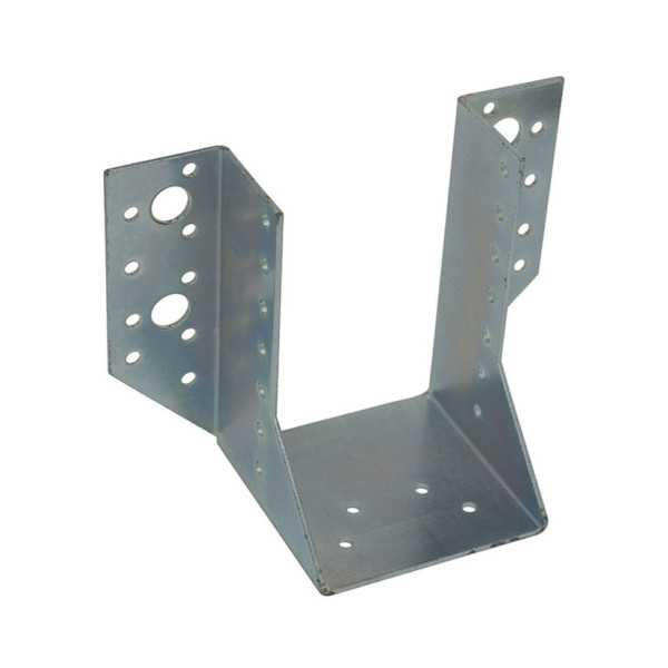 Soporte de Viga Abierto Zincado 100x140mm 15 Unidades