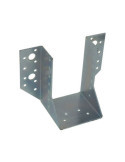 Soporte de Viga Abierto Zincado 100x140mm 15 Unidades
