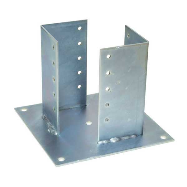 Soporte de Suelo 100x100mm Placa 180x180mm 8 Unidades