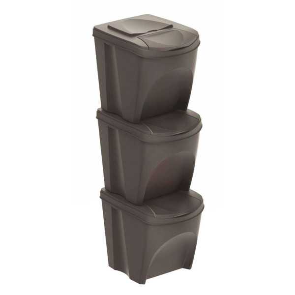 Cubos de Reciclaje Set 3 Piezas