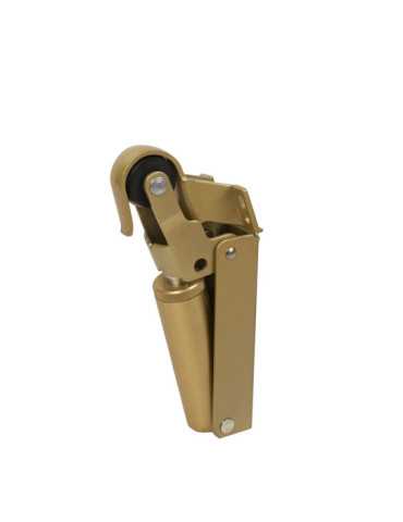 Retenedor de Puerta Modelo FR Aluminio 40 kg Oro JUSTOR