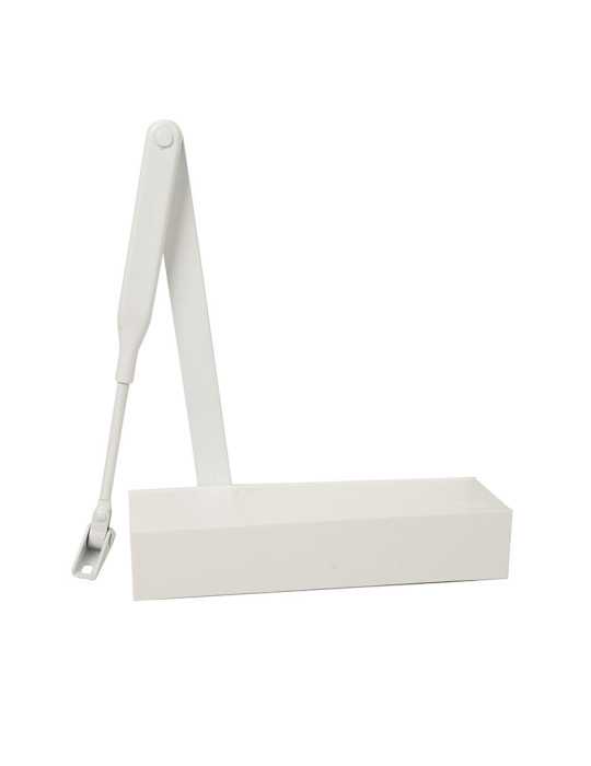 Cierrapuertas TS71 con Brazo Retenedor Blanco DORMA