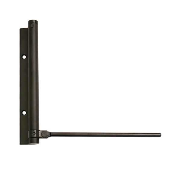 Muelle Brazo Aluminio Negro JUSTOR