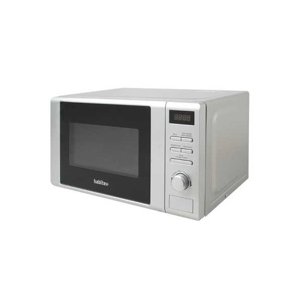 Microondas 20 L 700 W Digital Cromado HABITEX