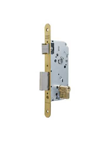 Cerradura de Embutir 130 Entrada 50mm Niquelada TESA