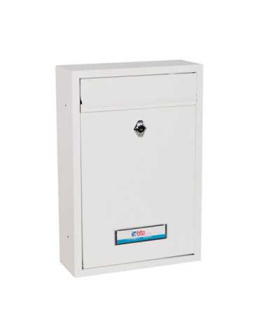 Buzón Exterior Metálico Bermeo Blanco BTV