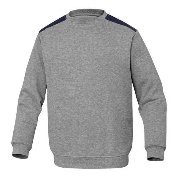 Sudadera Gris 260 g/m2 Talla XL DELTAPLUS