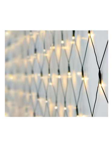 Cortina Exterior 320 LED Blanca Cálida