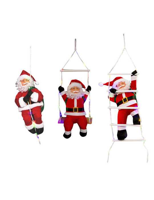 Papá Noel Escalador 60 cm