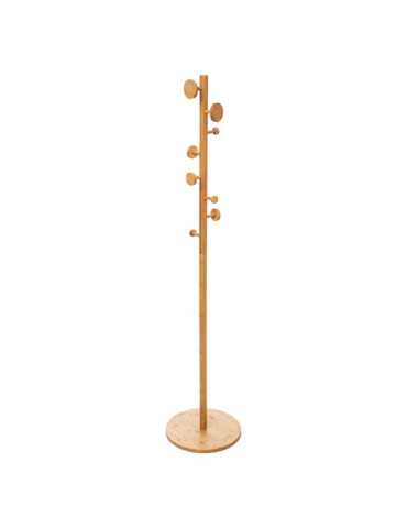 Perchero 38x175 cm 8 Pomos Bambú