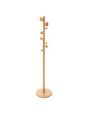 Perchero 38x175 cm 8 Pomos Bambú