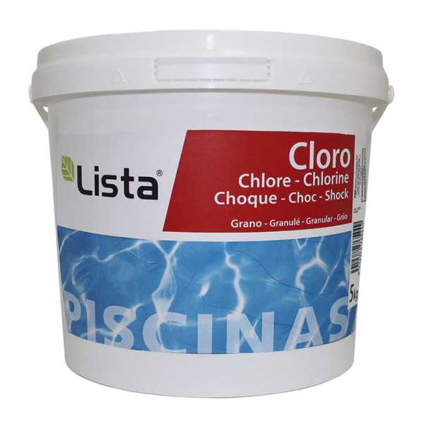 Cloro Choque 5 kg LISTA
