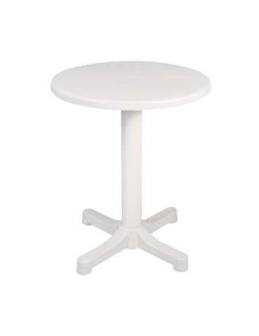 Mesa Balcón Ø60 cm Blanca