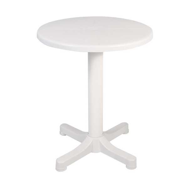 Mesa Balcón Ø60 cm Blanca